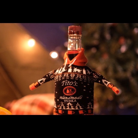 Bottle Ugly Sweater Titos Vodka 